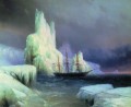 Eisberge im Atlantik 1870 Verspielt Ivan Aiwasowski makedonisch